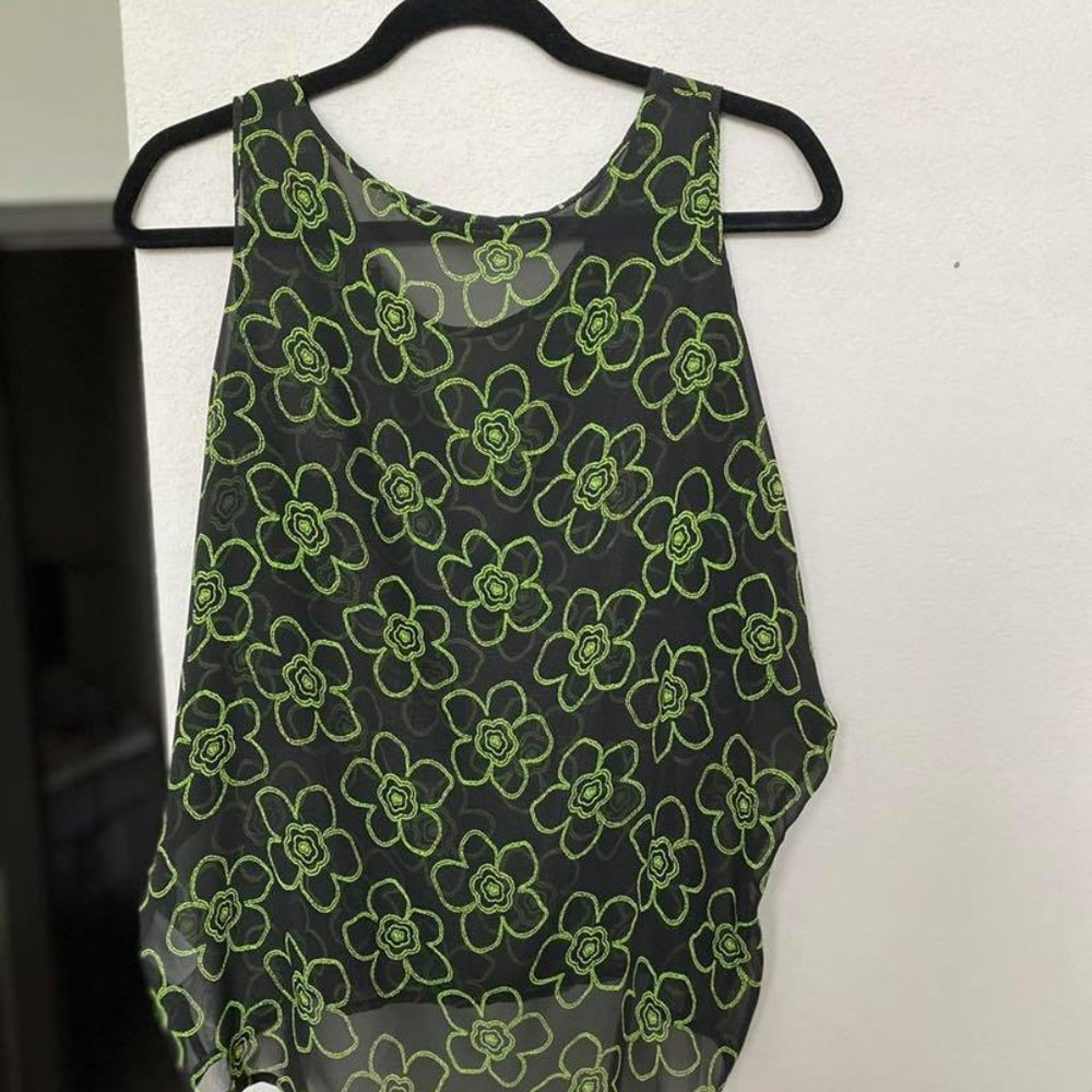 Half Sleeved Blouse with Shoulder Slits